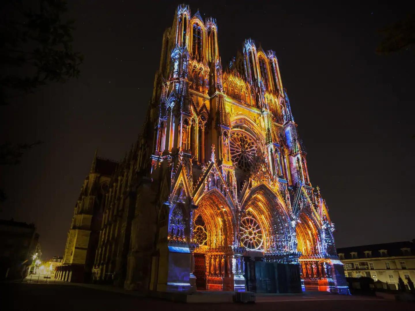 Ferienwohnung Cathedrale/Centre/Free Parking Reims Exterior foto